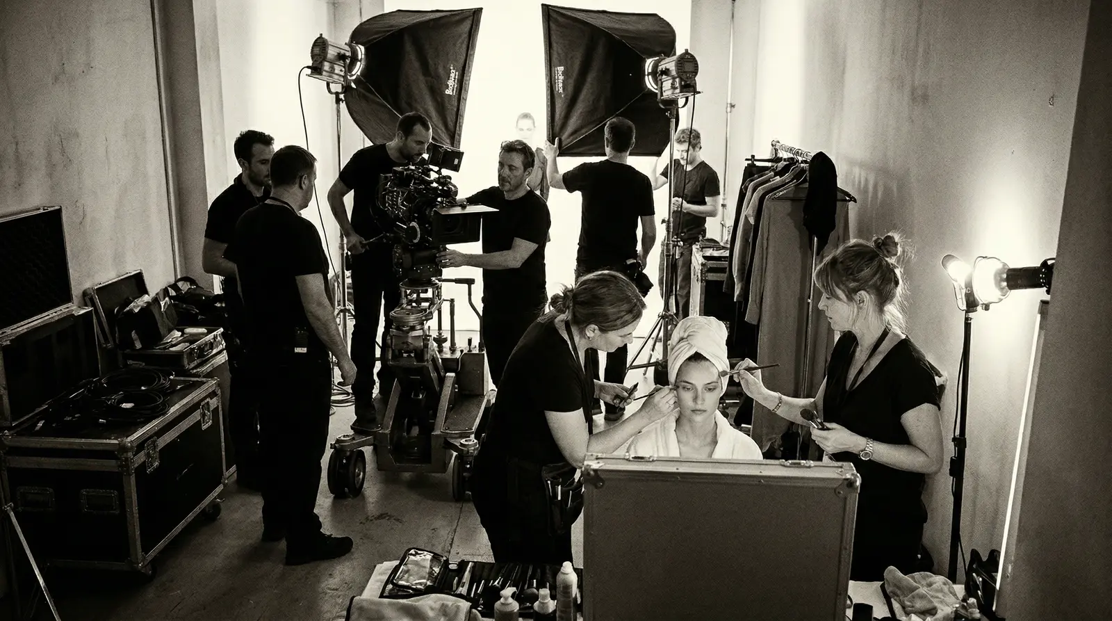 365Bet平台 幕后故事 时尚大片拍摄现场